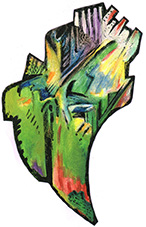 Le bastion et la centrale nucl�aire.